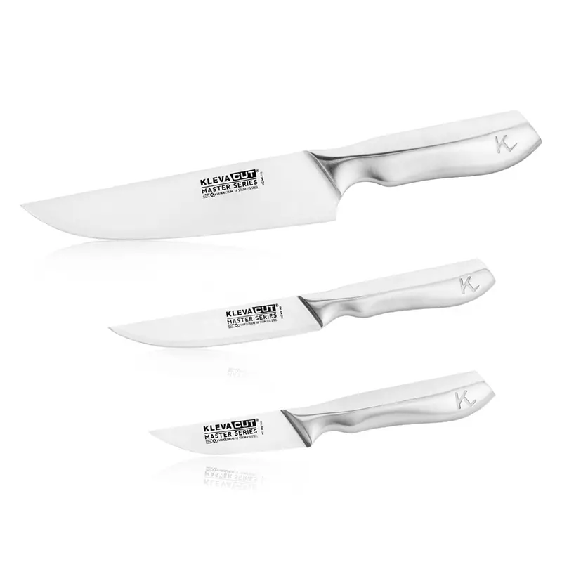 Klevacut Master Series 3-Piece Knife Set – Chef’S, Utility & Paring Essentials 1