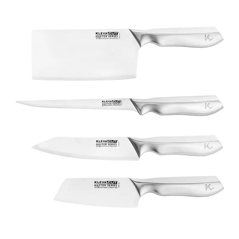 Klevacut Master Series 4-Piece Knife Set – Professional-Grade Forged Cutlery Collection 1