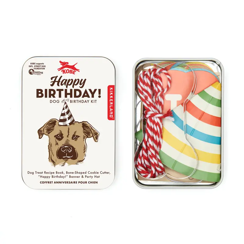 Kobe Dog Birthday Celebration Kit 1