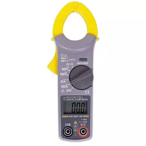 Kyoritsu 200 Ac/Dc Clamp Multimeter – 600V Digital Multifunction Tester 1
