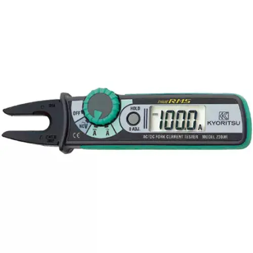 Kyoritsu 2300R Fork-Type True-Rms Clamp Meter For Tight-Space Current Measurement 1