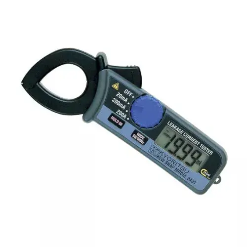 Kyoritsu 2431 True-Rms Ac/Dc Leakage Clamp Multimeter 1