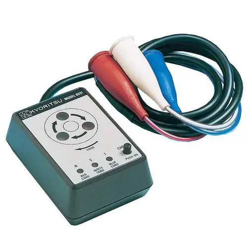 Kyoritsu 8031 Phase Rotation & Open-Phase Detector Meter – Standard Configuration 1