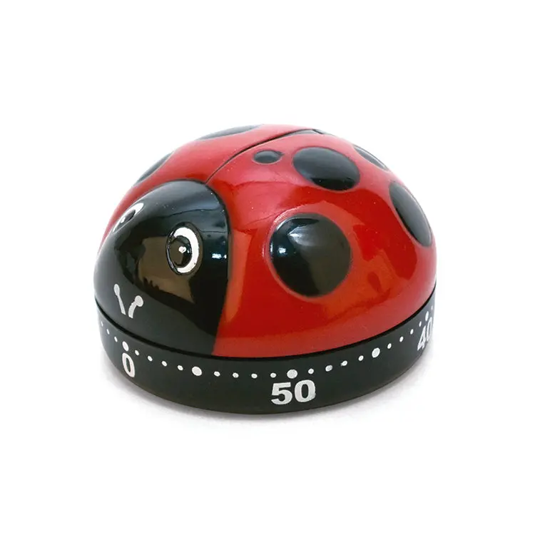 Ladybug-Themed Analog Kitchen Timer 1