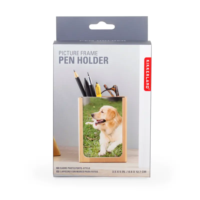 Large Picture Frame–Style Desktop Pen And Tool Organizer 1