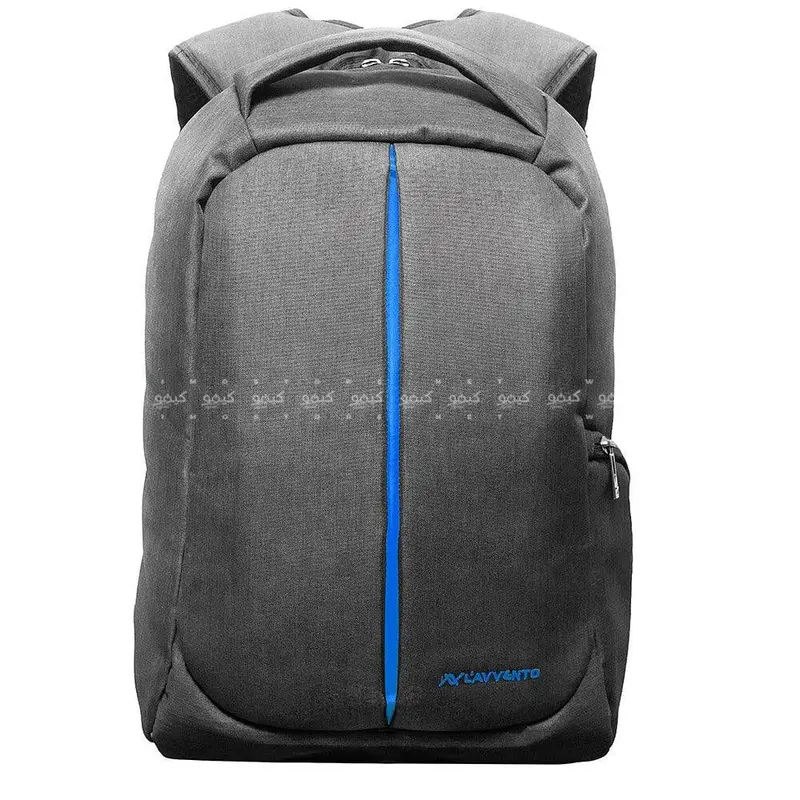 Lavvento Bg04A Slim Laptop Backpack – Durable Gray Carryall For 15.6" Devices 1