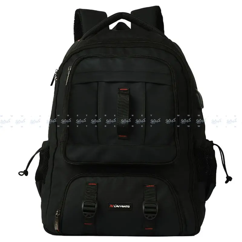 Lavvento Bg841 15.6" Compact Laptop Backpack – Black 1