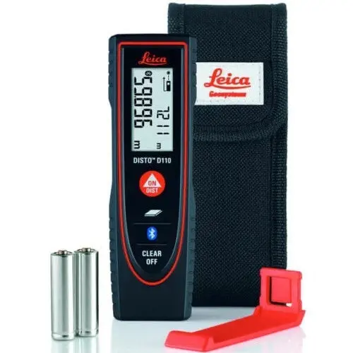 Leica Disto D110 Laser Distance Meter – 60M (196Ft) Range With Bluetooth Connectivity & Smart Device Integration 1