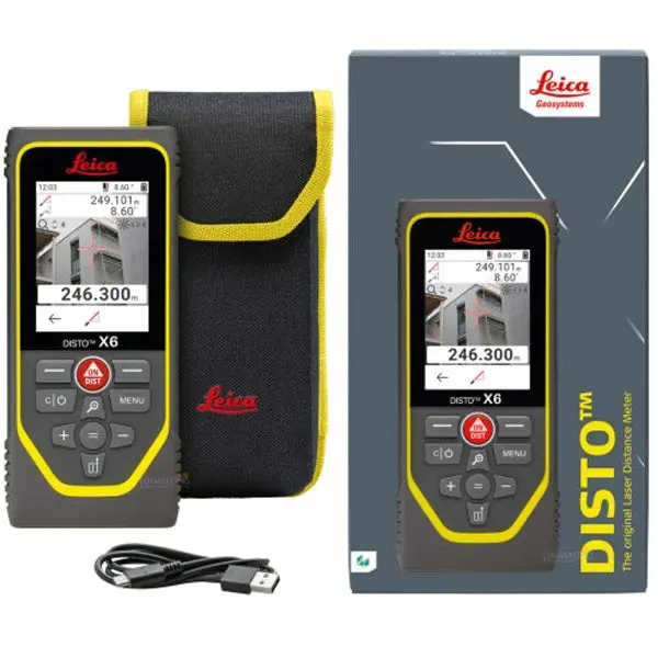 Leica Disto X6 – Extreme-Duty Laser Distance Measuring Tool 1
