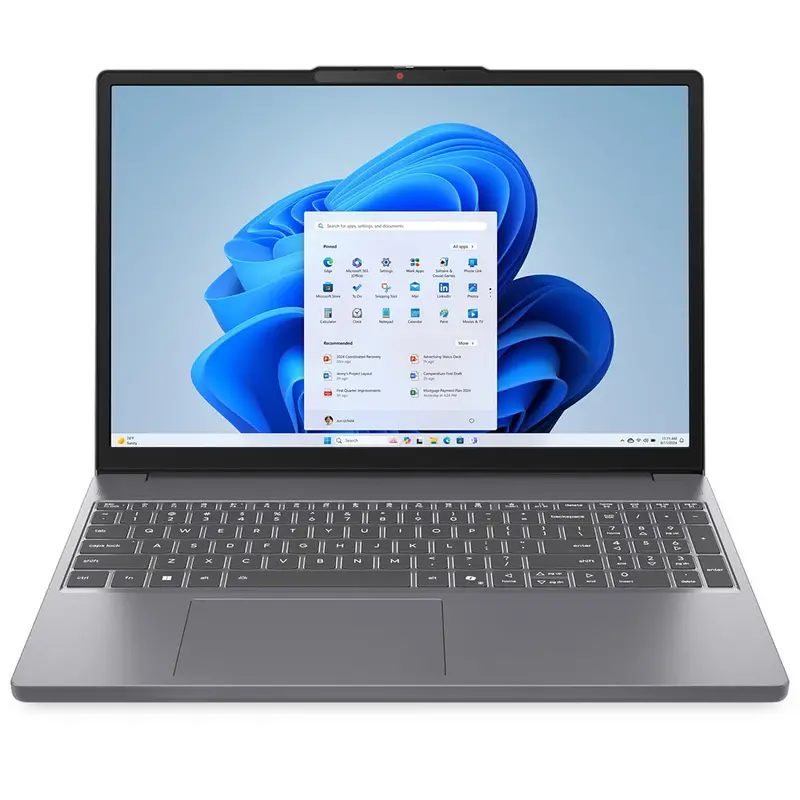 Lenovo Ideapad Slim 3 15Irh10 Notebook – Intel Core I7-13620H, 8Gb Ram, 512Gb Nvme Ssd, Intel Uhd Graphics, 15.3" Wuxga Ips 60Hz, Includes Casual Toploader Bag – Luna Grey 1