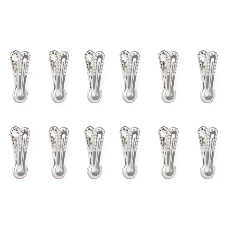 Lightweight Aluminum Food Bag Clips (Pack Of 6) 1