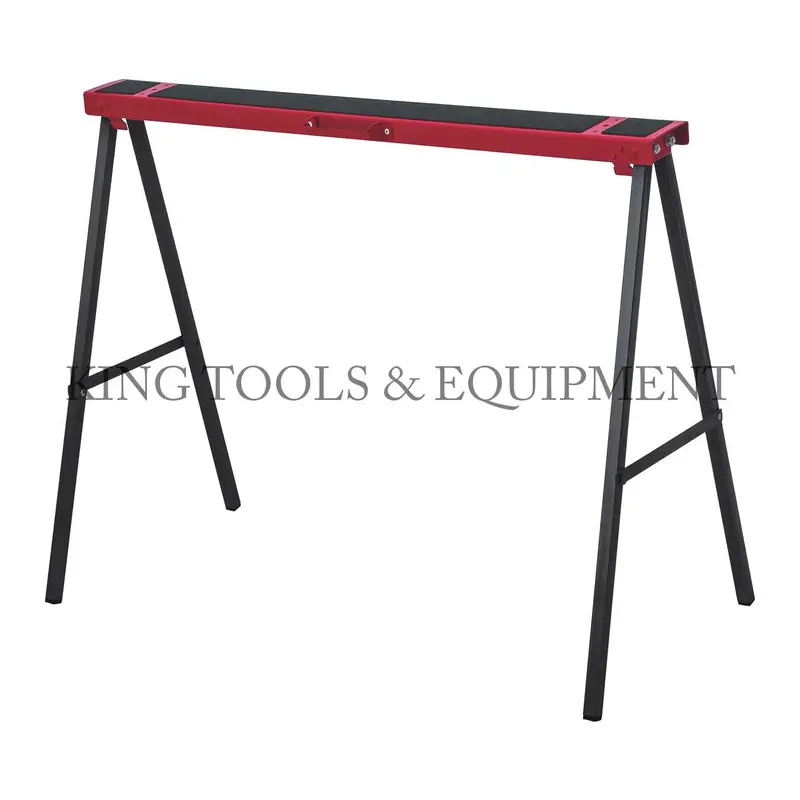 Lightweight Foldable Metal Sawhorse – Quick-Deploy Design 1