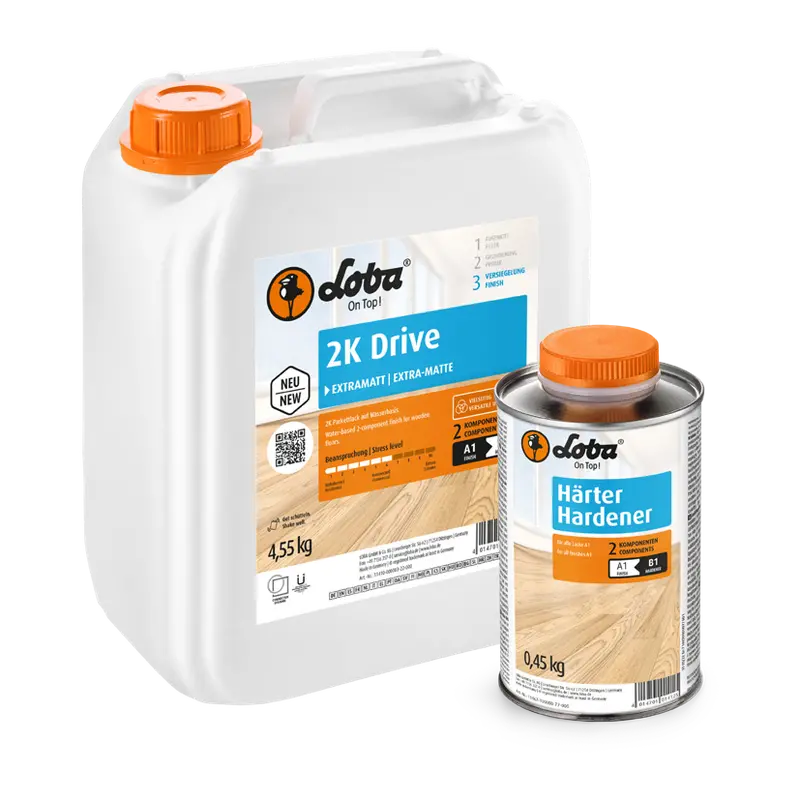 Lobadur 2K Drive Extra-Matte Polyurethane Finish – 5Kg Can 1