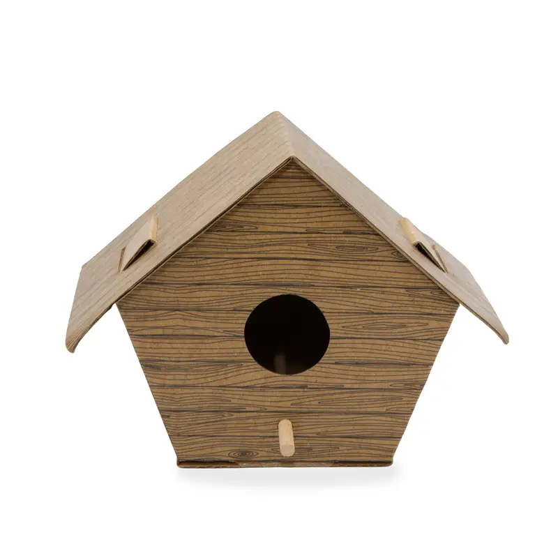 Log Cabin Style Birdhouse Building Kit 1