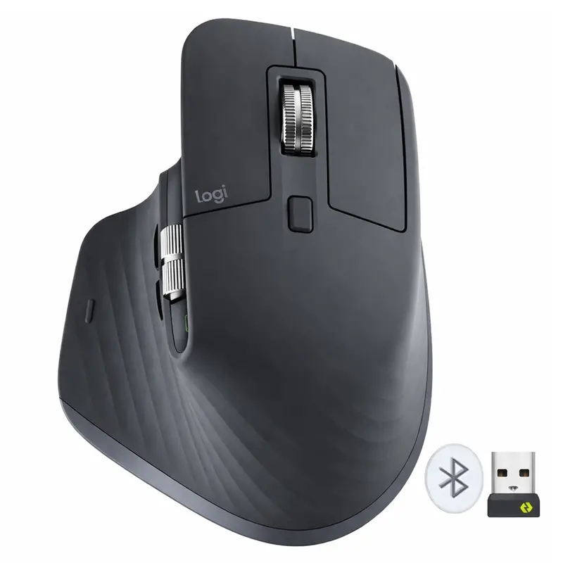 Logitech Mx Master 3S Bluetooth Mouse – 8000 Dpi, Graphite Finish 1