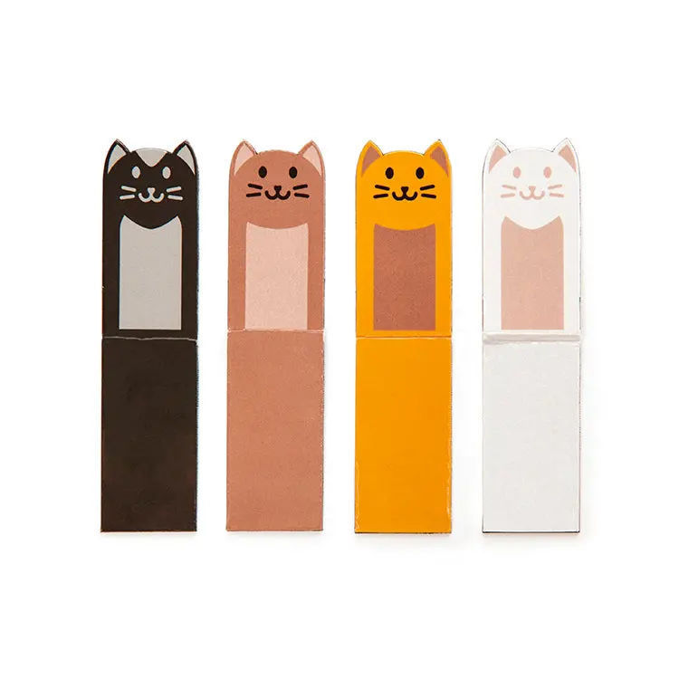 Magnetic Cat-Themed Bookmark Set 1