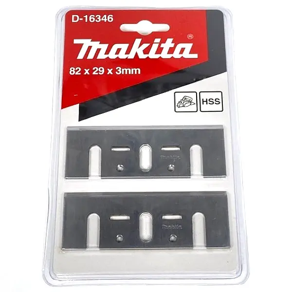 Makita D-16346 Standard Hss Planer Blades – 4-Pack, 82 Mm For Kp0800/Kp0810 & More 1