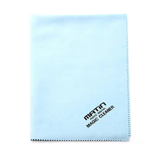 Matin Microfiber Magic Cleaner Cloth – Medium Blue Size For Everyday Optical Cleaning 1