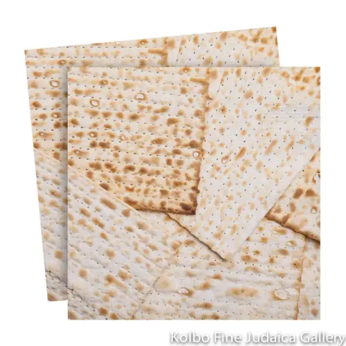 Matzah-Themed Passover Napkins – Premium Paper Set (20 Count) For Seder Tables 1