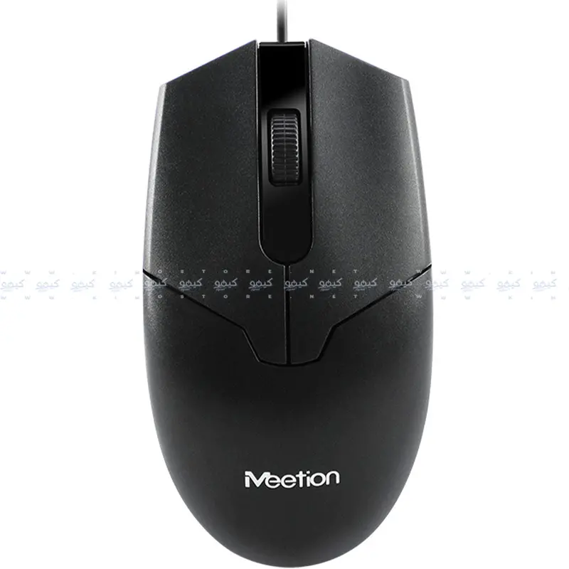 Meetion M360 Wired Optical Mouse – 1000 Dpi, Sleek Black Design 1