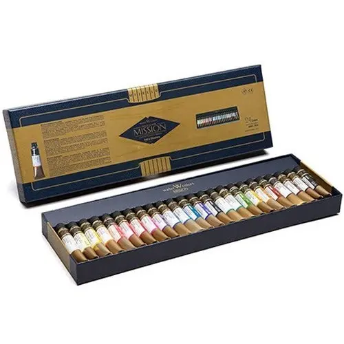 Mijello Mission Gold Class Watercolor Set – 24 X 7 Ml Professional Paints 1