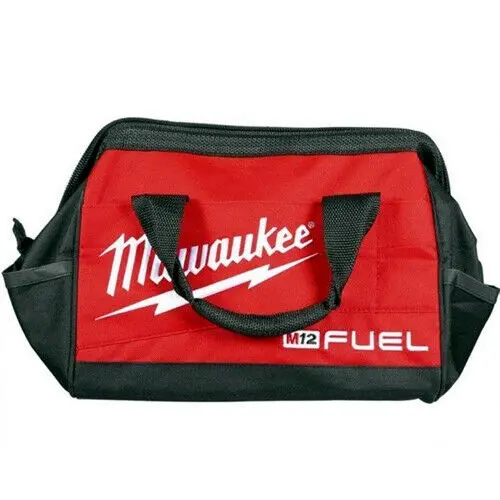Milwaukee M12 Fuel Heavy-Duty Canvas Tool Tote Bag For Contractors 1