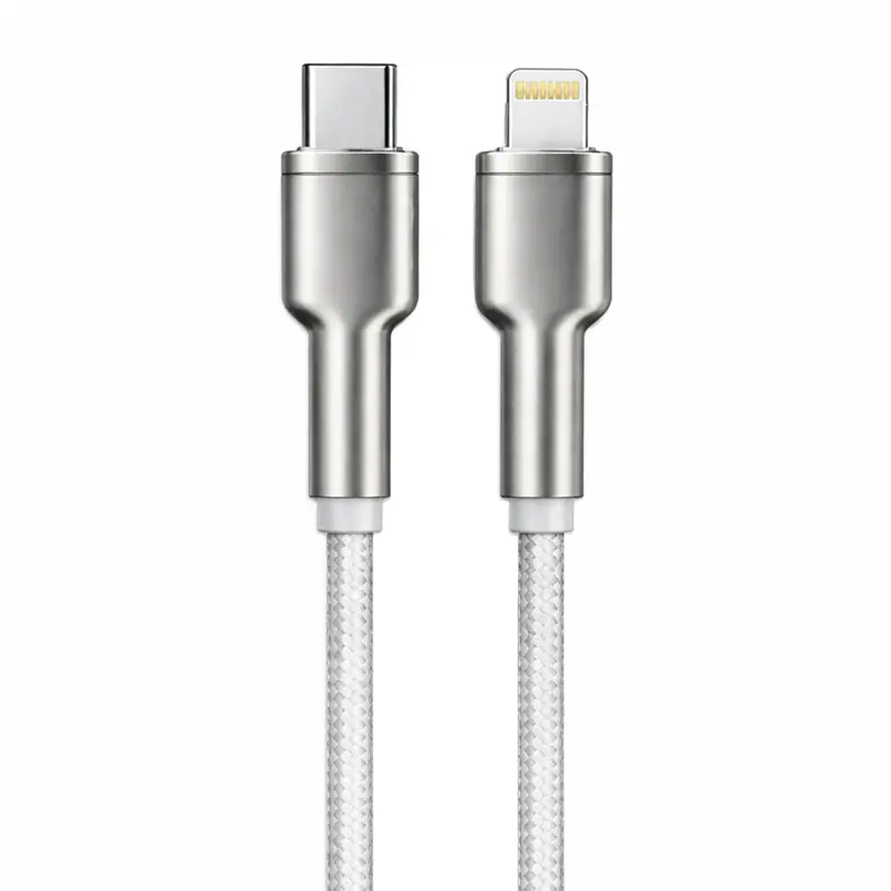 Momo Mo-011031 Usb-C To Lightning Cable – 30W Fast Charging, 1.2M, White 1