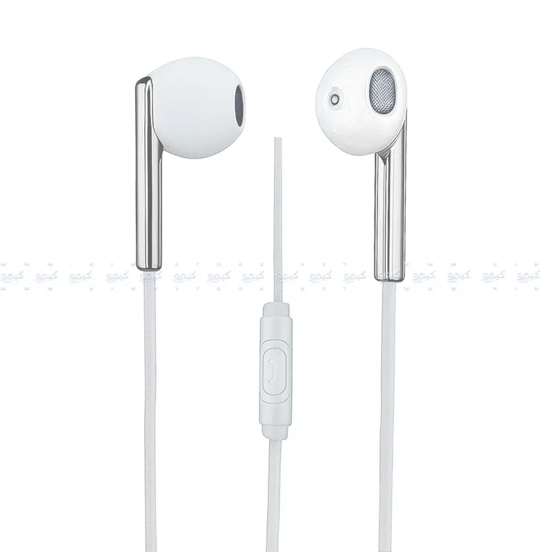 Momo Mo-022209 In-Ear Headphones – Lightweight White Audio Earbuds 1