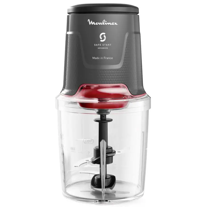 Moulinex At740Hf1 Easypress Chopper – 0.5L, 600W, Black Food Processor 1