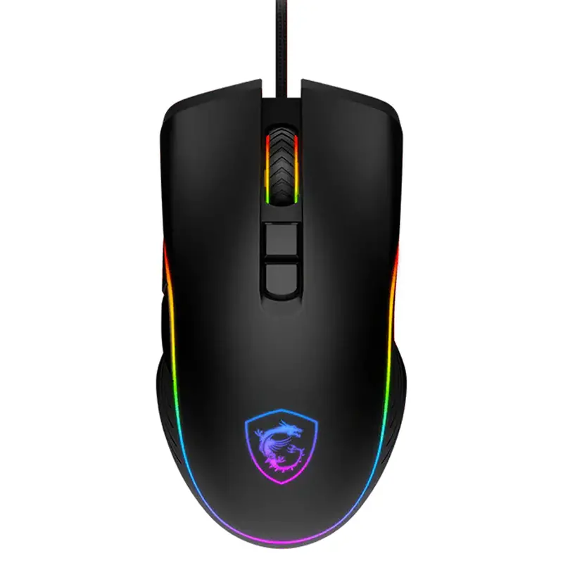 Msi Forge Gm300 Wired Rgb Gaming Mouse – 7200 Dpi, Ergonomic Design 1