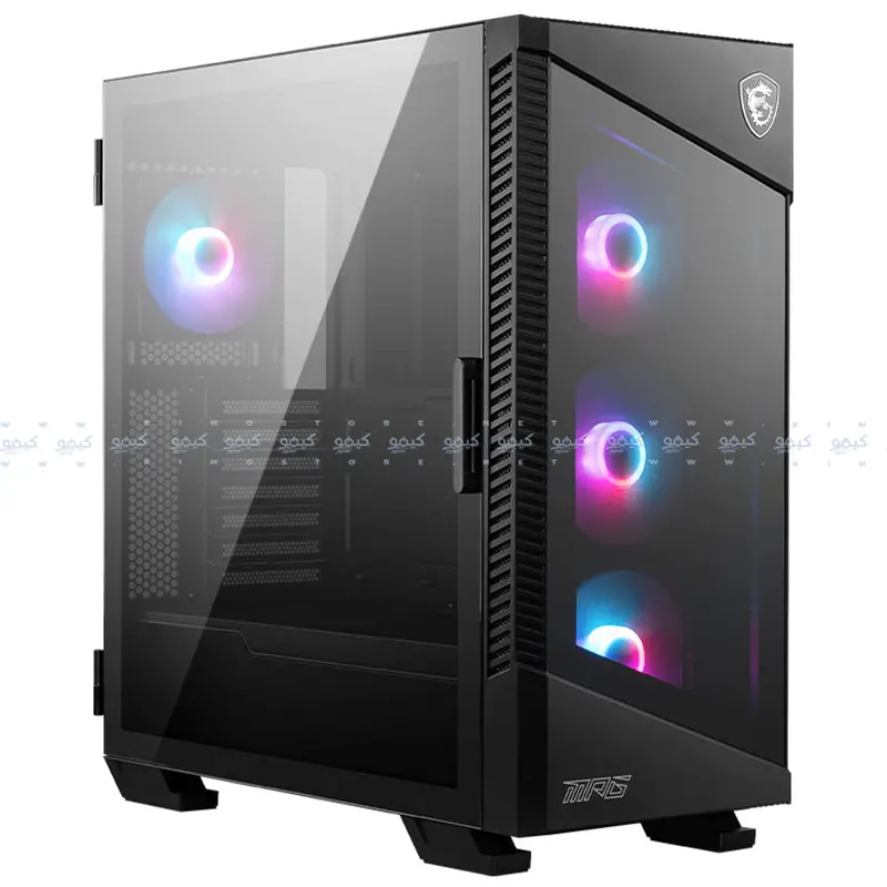 Msi Mpg Velox 100R Argb Mid-Tower Pc Case – Rgb Lighting, Mesh Front Panel 1