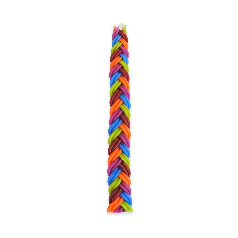 Multi-Color 10-Wick Havdalah Candle For Enhanced Ritual Experience 1