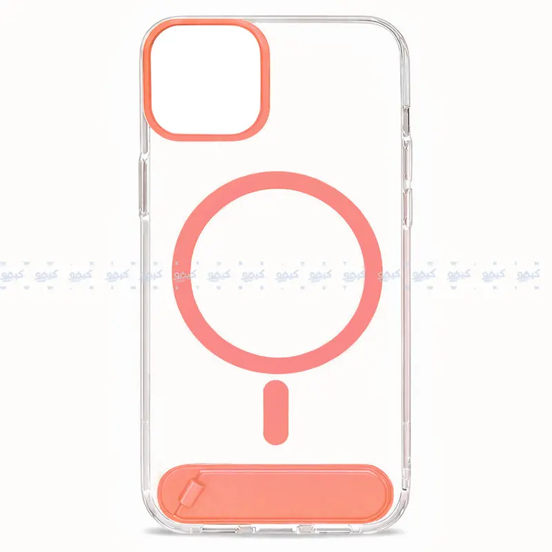 My Choice Magnetic Clear Iphone 14 Pro Max Case — Transparent Tpu With Integrated Magsafe-Compatible Ring 1