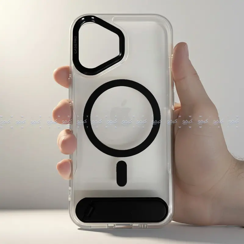 My Choice Transparent Magnetic Iphone 17 Case Featuring Adjustable Stand 1