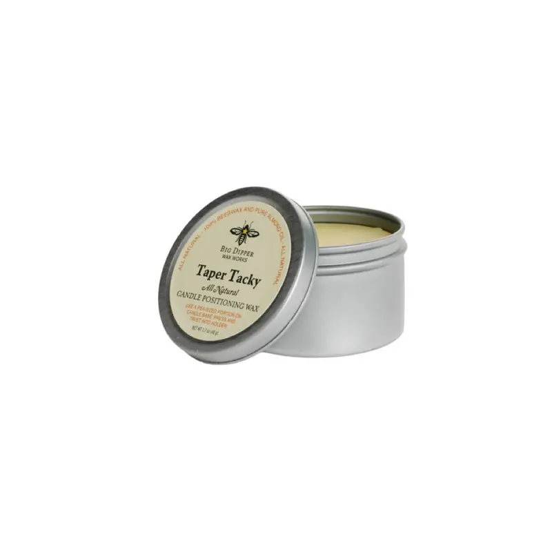 Natural Beeswax & Coconut Oil Adhesive Stick – 1.7 Oz Reusable Tin 1
