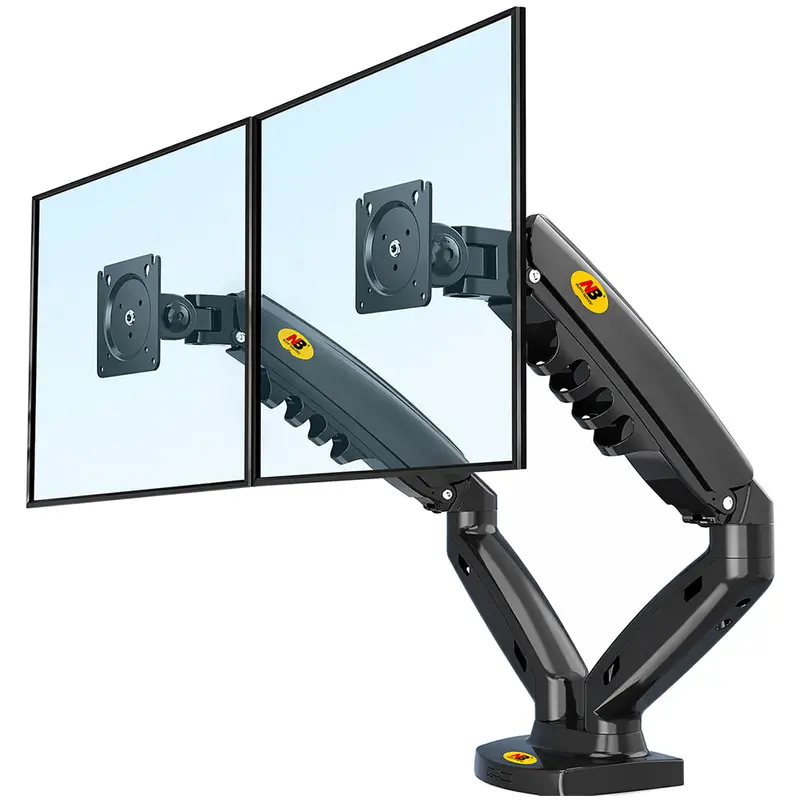 Nb F160 Dual-Arm Full-Motion Tv Mount – Supports 17 To 27 Inch Displays 1