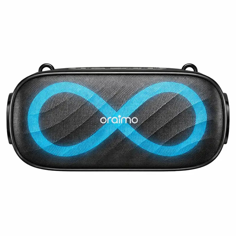 Oraimo Spacebox Pro Obs-682 Portable Karaoke Speaker – Bluetooth-Enabled, Dual Mic Support, 360° Sound 1