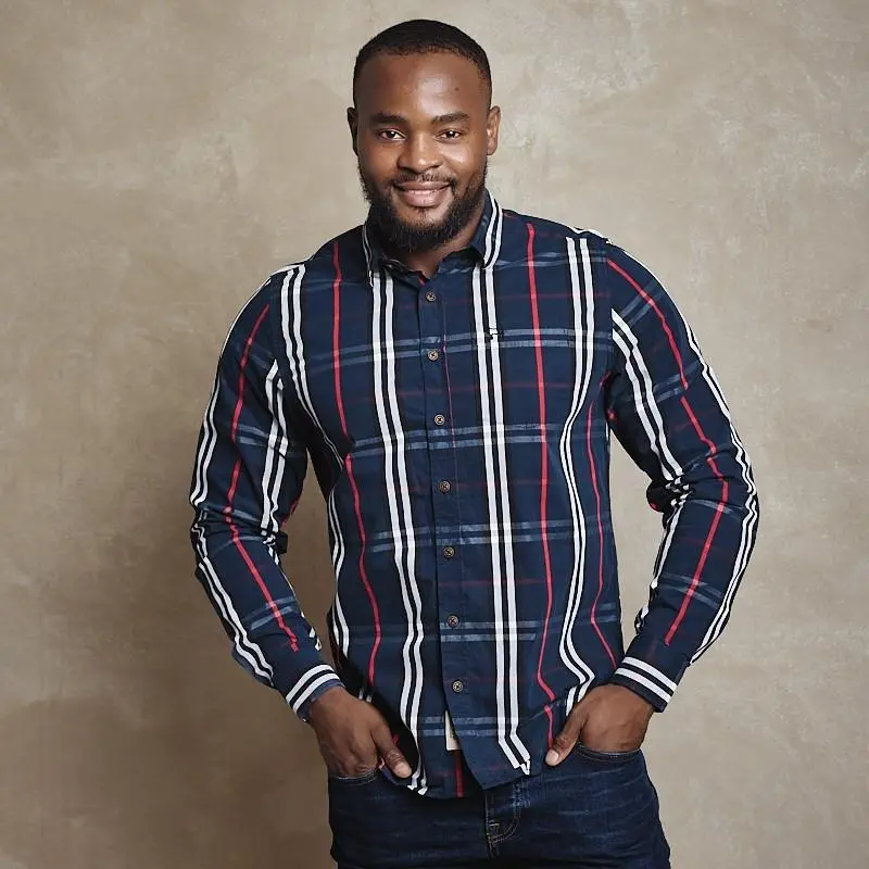 Palm Beach Modern Fit Shirt – Midnight Blue 1