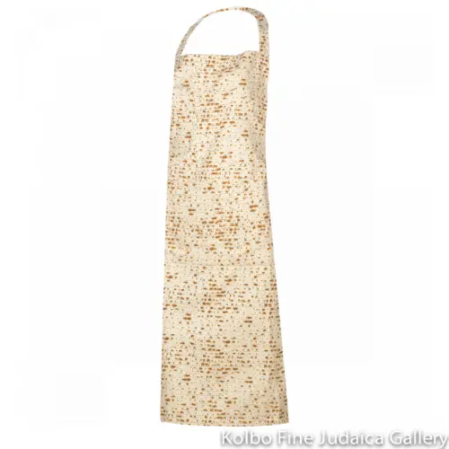 Passover Matzah Apron Featuring Traditional Matzah Pattern 1