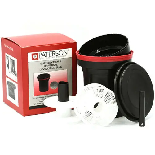 Paterson Universal Developing Tank – Super System 4 With Two 35Mm Reels Included 1