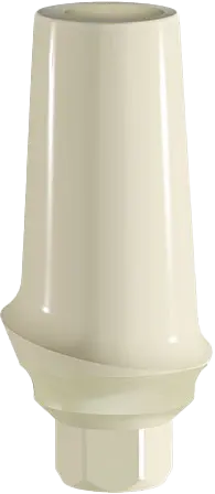 Peek Internal Hex Temporary Abutment – Standard Platform, Straight Anatomic Concave, 1.0 Mm Crown 1