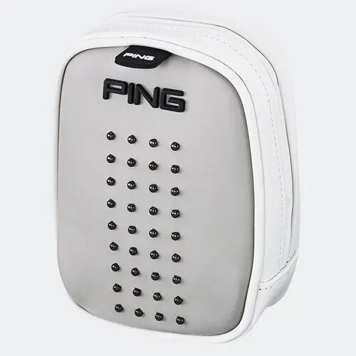 Ping Pu Golf Rangefinder Carry Pouch — Gray/White Stylish Distance Measuring Case 1