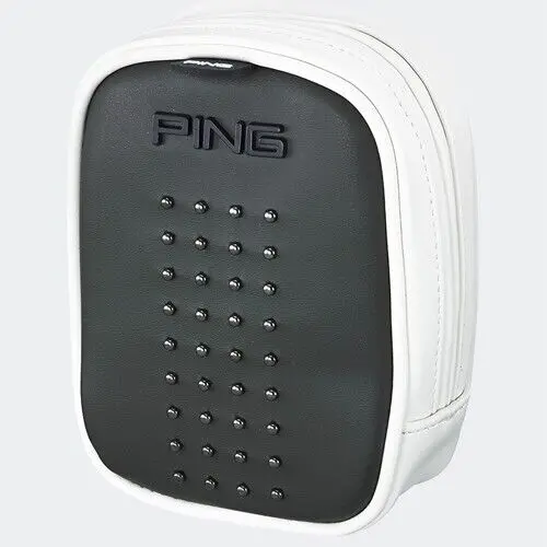 Ping Pu Rangefinder Storage Sleeve — Khaki/White Protective Pouch For Golf Distance Tools 1