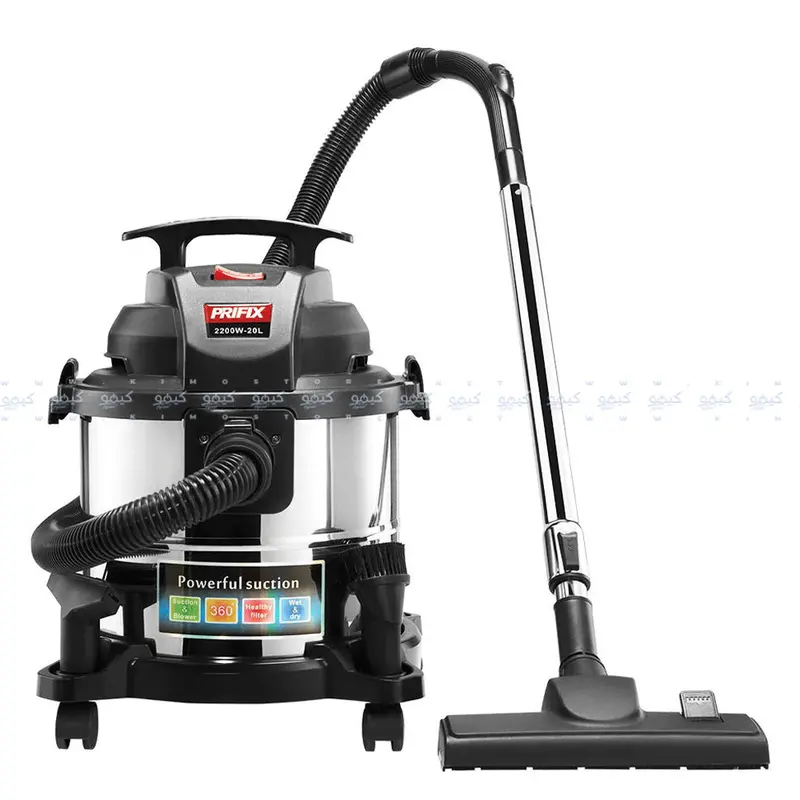 Prifix El Dababa 20L Wet/Dry Vacuum Cleaner – 2200W Heavy-Duty Drum Vacuum For Home & Workshop 1