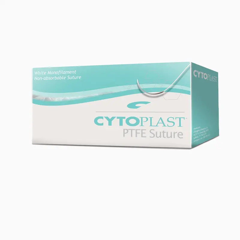 Ptfe Monofilament Suture, Usp 3-0, Color-Coded Needle, Reverse Cutting — 22 Cm Length 1