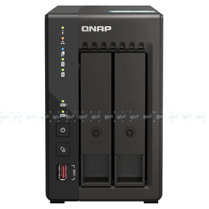 Qnap Ts-253E Dual-Bay Nas Enclosure For Home And Small Business Cloud Storage 1
