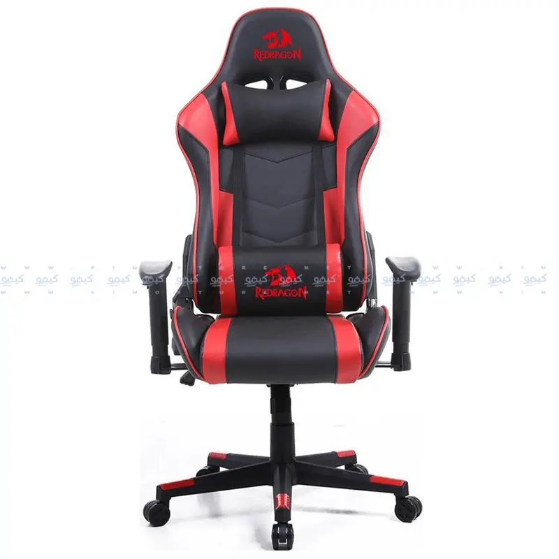 Redragon C602 Spider Queen Gaming Chair – Ergonomic Racing-Style Seat With Red Accents 1