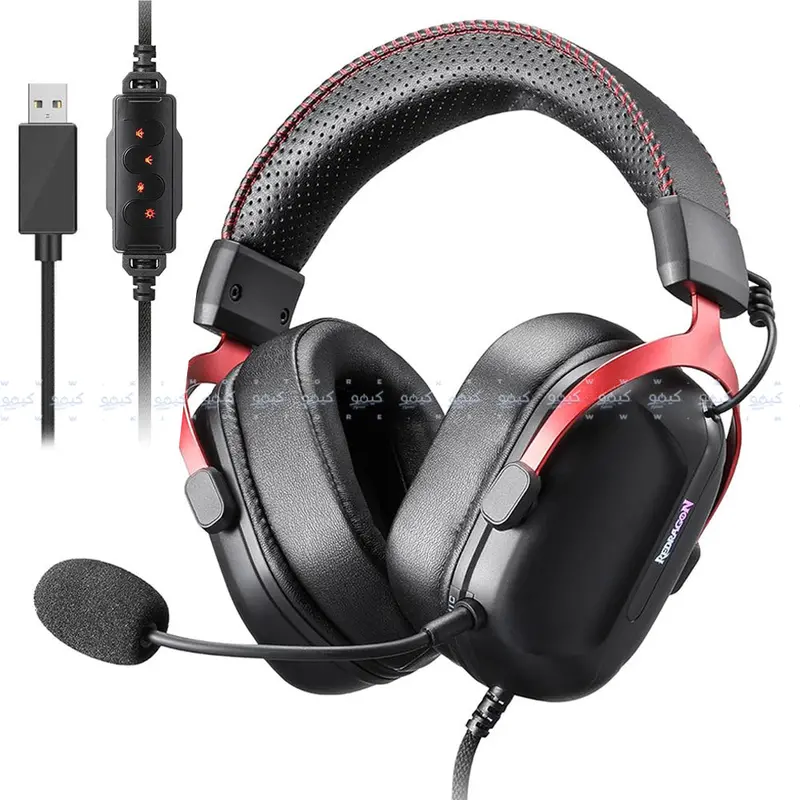 Redragon Cybill H312 Gaming Headset – 7.1 Virtual Surround Sound, Rgb Illumination 1