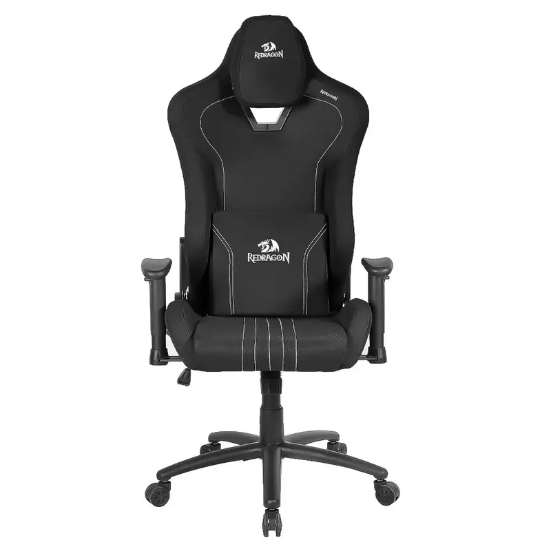 Redragon Heth C313 Black Gaming Chair – Mesh Back & Adjustable Lumbar Support 1