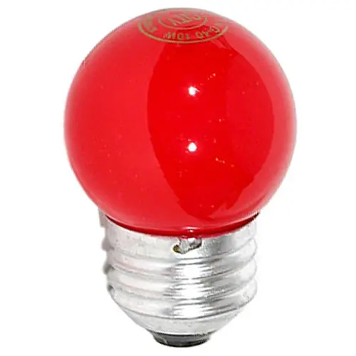 Replacement E26 Red Safelight Bulb – 10W, 220V For Darkroom Use 1